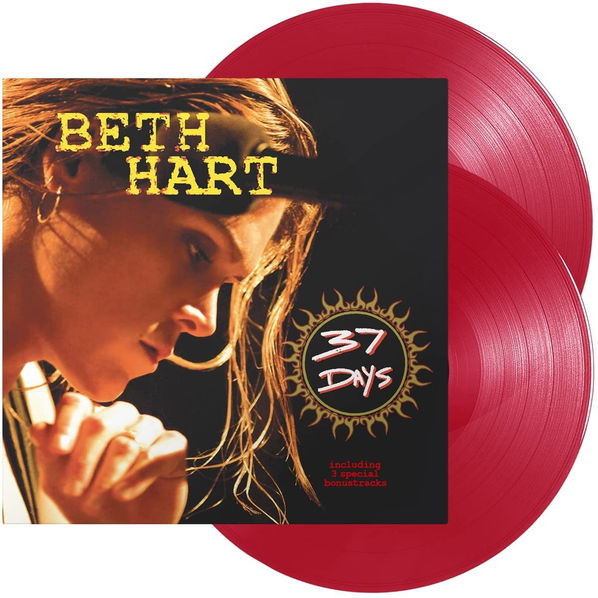 Hart Beth: 37 Days (Limited Coloured Transparent Red Vinyl Edition, Re-Issue)-810020505252