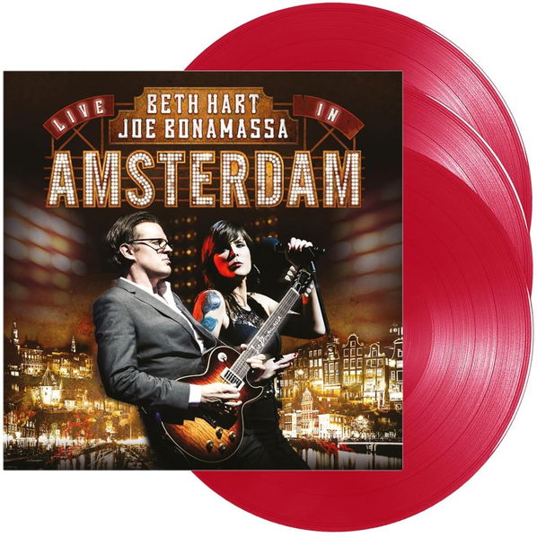 Hart Beth & Joe Bonamassa: Live In Amsterdam (Anniversary Coloured Red Vinyl Edition)-8712725747390