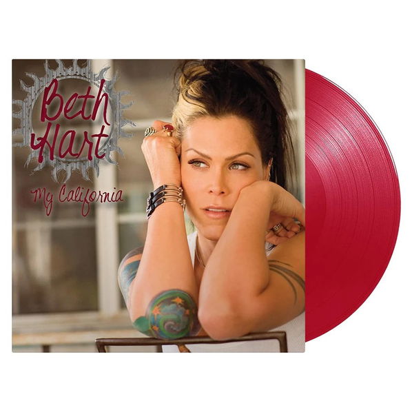 Hart Beth: My California (Limited Coloured Transparent Red Vinyl)-810020505269