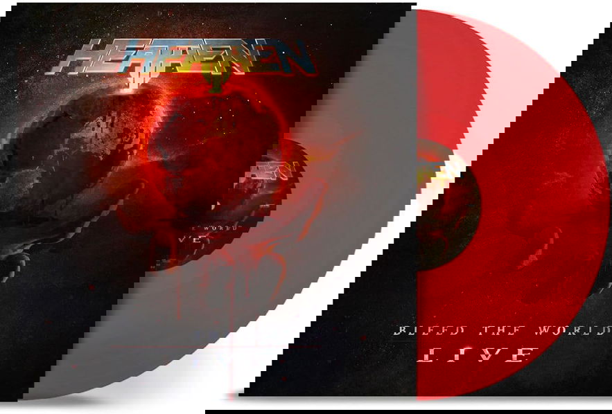 Heathen: Bleed The World: Live (Coloured Transparent Red Vinyl)-4065629730772