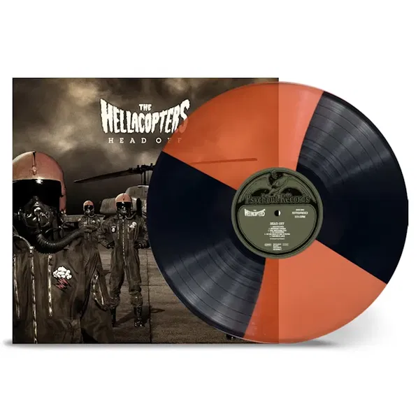 Hellacopters: Head Off (Coloured Transparent Orange & Black Vinyl)-4065629629977