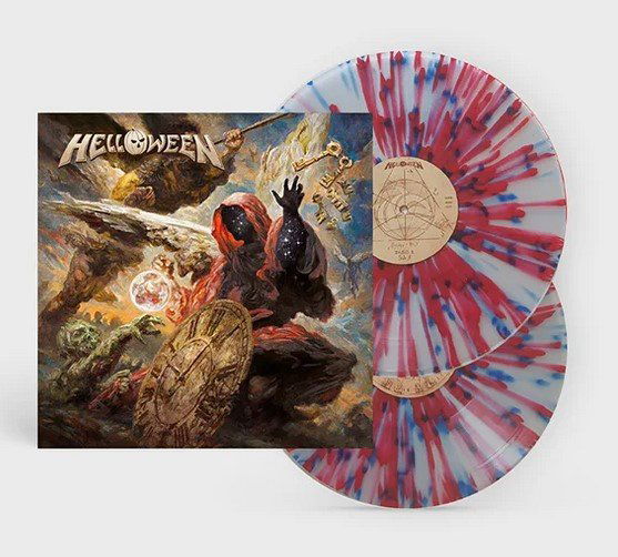 Helloween: Helloween (Transparent Red & Blue Splatter Vinyl)-727361598778