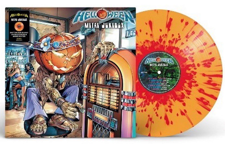 Helloween: Metal Jukebox (Coloured Orange/Red Splatter Vinyl)-4050538771732