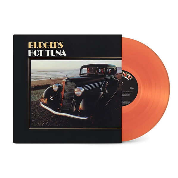 Hot Tuna: Burgers (50th Anniversary Coloured Orange Vinyl)-603497839506