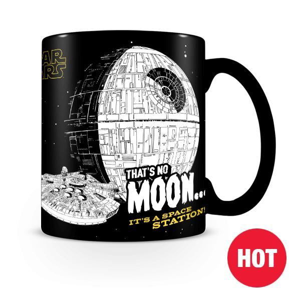 Hrnek keramický proměňovací Star Wars - That´s No Moon-5050574250139