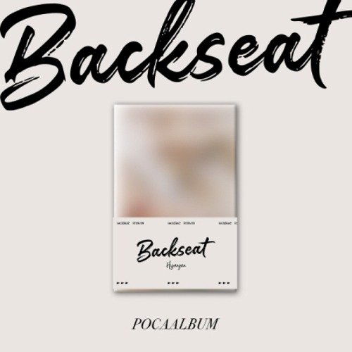 Hyunjun: Backseat-8809957310024