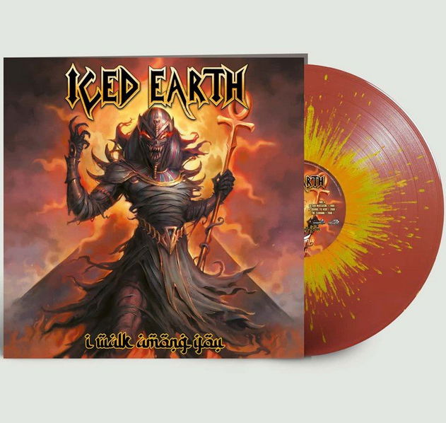 Iced Earth: I Walk Among You (Limited Coloured Brick Red & Yellow & Orange Vinyl)-5200123663877