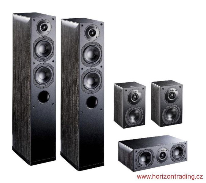 Indiana Line NOTA X Home Cinema set 5.0 Black-