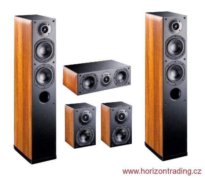 Indiana Line NOTA X Home Cinema set 5.0 Walnut-