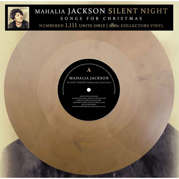 Jackson Mahalia: Silent Night - Songs For Christmas (Coloured Vinyl)-4260494436860