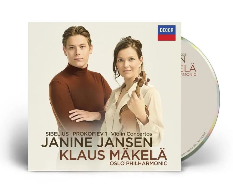 Janses, Mäkelä, Oslo Philharmonic: Sibelius, Prokofiev 1: Violin Concertos-28948547487