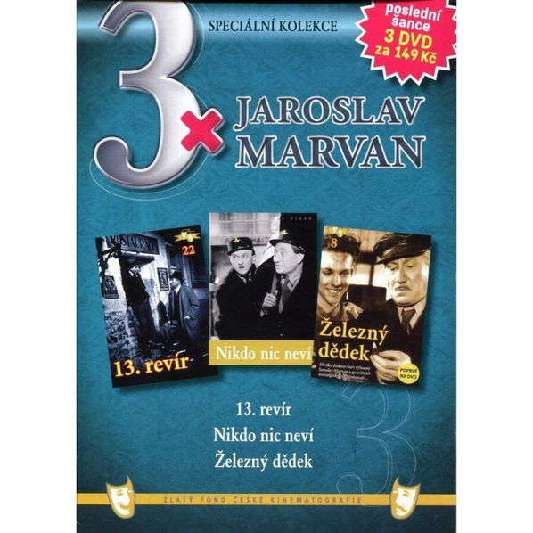 Jaroslav Marvan (Nikdo nic neví, 13. revír, Železný dědek)-8595052209089