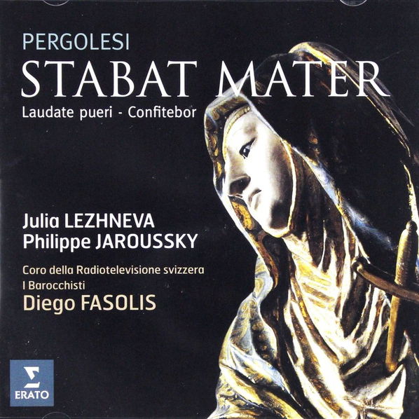 Jaroussky, Lezhaneva: Coro Della Rediotelevisione Swizzera, Ibarocchisti, Diego Fasolis: Pergolesi: Stabat Mater-5099931914727