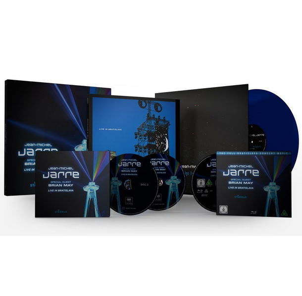 Jarre Jean-Michel: Bridge From the Future, Live In Bratislava Box Set (Limited Coloured Blue Vinyl, Photobook)-198028448826