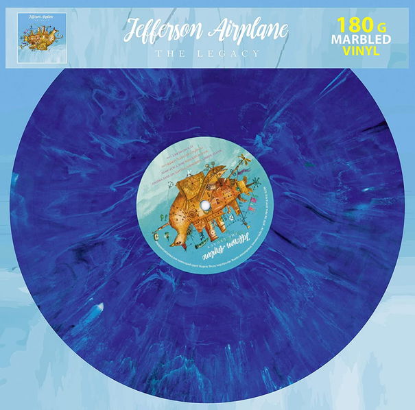 Jefferson Airplane: The Legacy (Limited Edition, Marbled Vinyl)-4260494435382