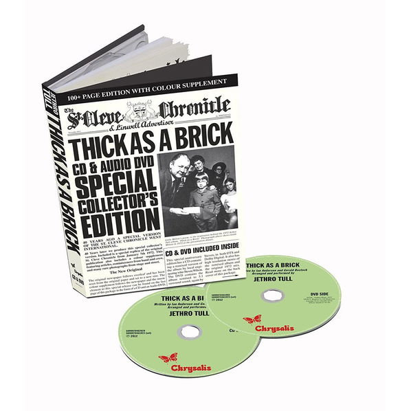 Jethro Tull: Thick As A Brick (40th Anniversary, Limited Edition)-5099970461923