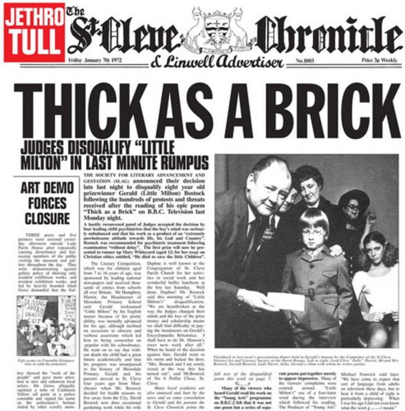 Jethro Tull: Thick As A Brick-825646139507