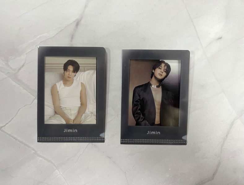 Jimin (BTS): FACE: Photocard L-Holder + Photocard-JIMINFACELHOLD