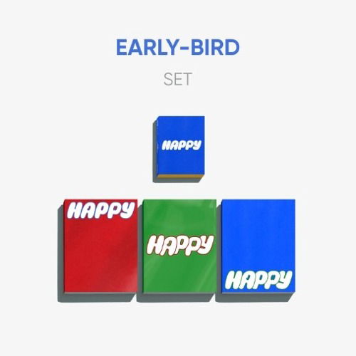 Jin (BTS): Happy (SET + Weverse Album Version, Weverse Early Bird)-