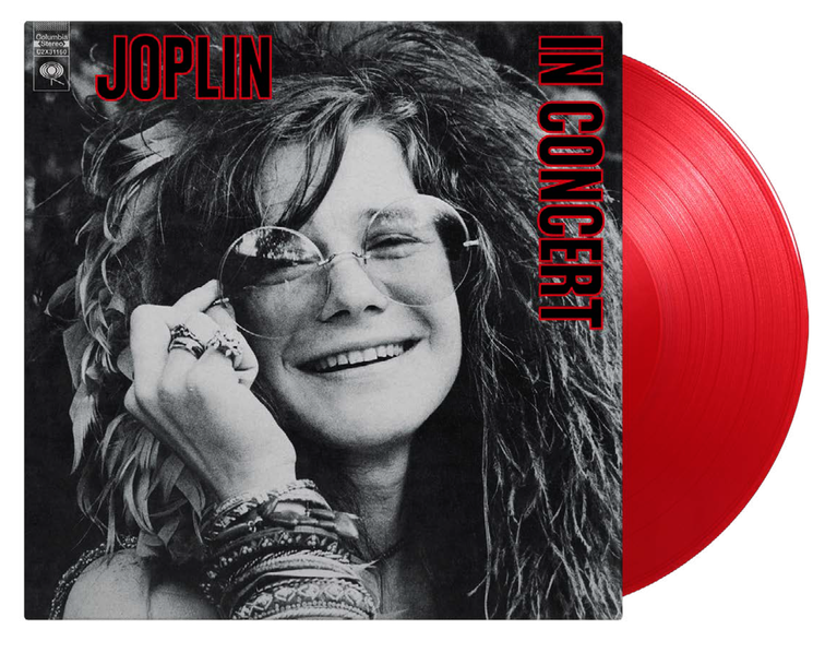 Joplin Janis: Joplin In Concert (Coloured Translucent Red Vinyl)-8719262032651