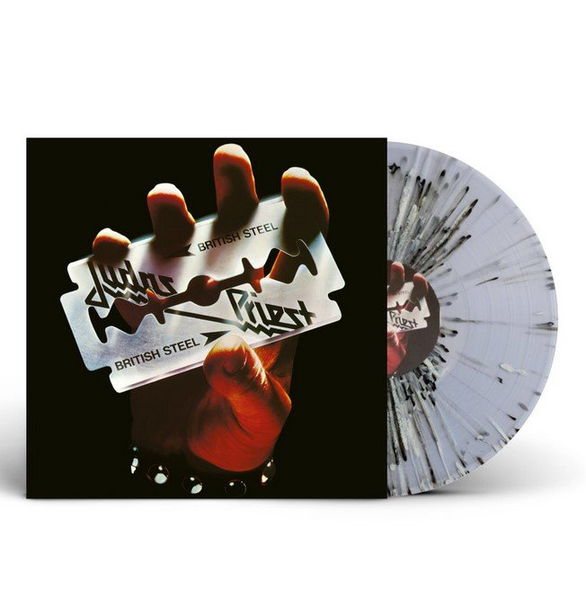 Judas Priest: British Steel (Coloured Black & White Splatter Vinyl)-198028262217