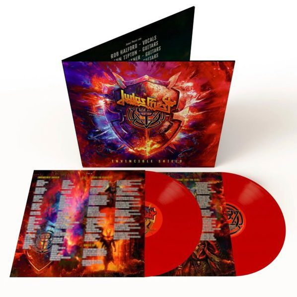 Judas Priest: Invincible Shield (Coloured Red Vinyl) II.JAKOST-