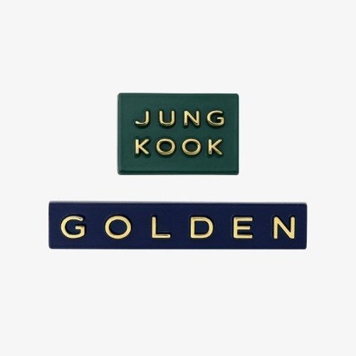 Jung Kook (BTS): Golden: Badge SET-8809929938973