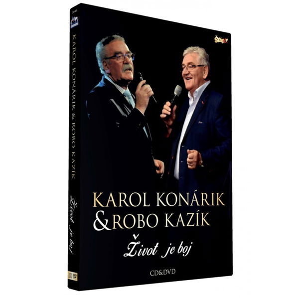 Karol Konárik a Robo Kazík - Život je boj-8595016257866