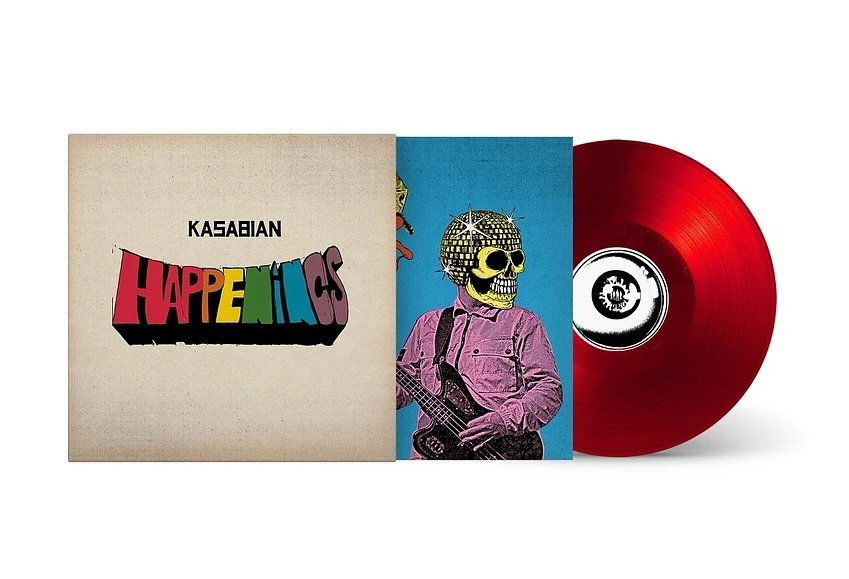 Kasabian: Happenings (Coloured Ruby Red Vinyl)-196588883415
