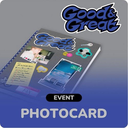 Key: Good & Great (Photobook Version With Apple Music benefit)-