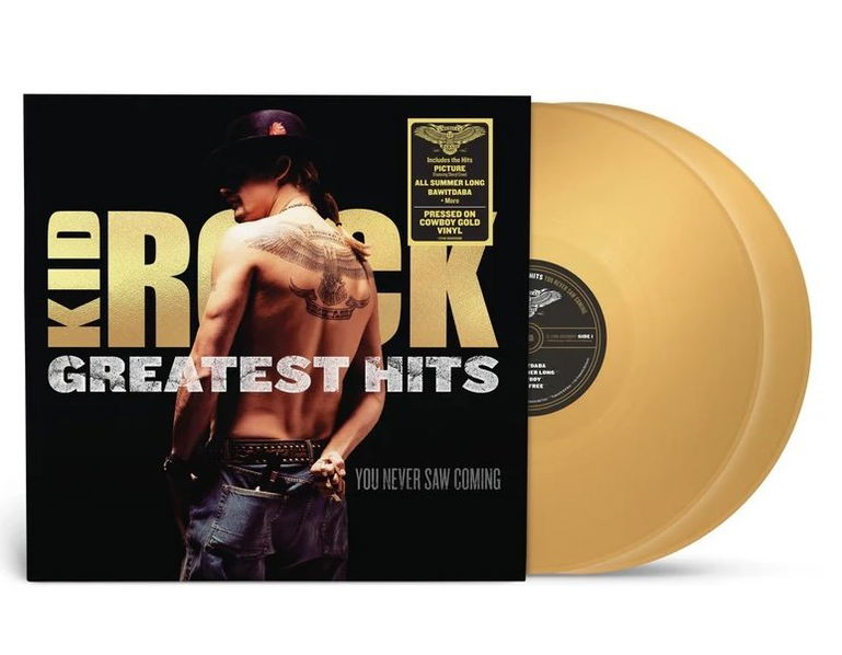 Kid Rock: Greatest Hits:You Never Saw Coming (Coloured Gold Vinyl)-603497820368