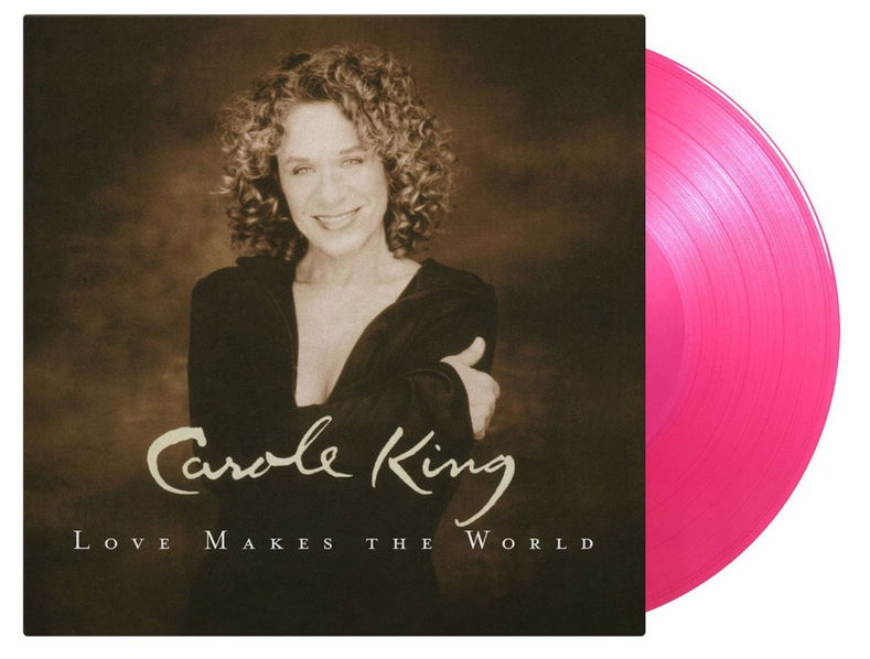 King Carole: Love Makes the World (Coloured Translucent Pink Vinyl)-8719262028425