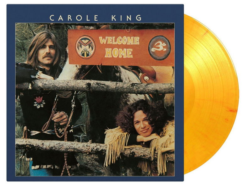 King Carole: Welcome Home (Coloured Flaming Vinyl)-8719262028395