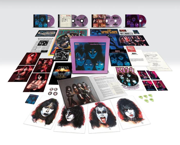 Kiss: Creatures of the Night Deluxe Box (40th Anniversary Remastered)-602448055187