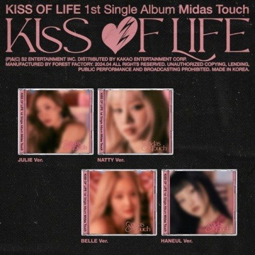 Kiss Of Life: Midas Touch (Jewel Case)-8804775369087