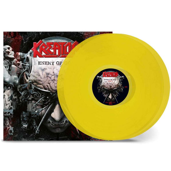 Kreator: Enemy Of God (Coloured Transparent Yellow Vinyl, Remastered)-727361564711