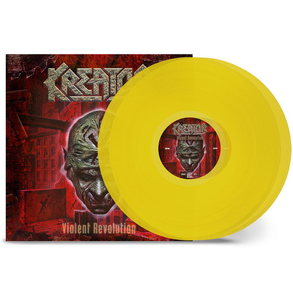 Kreator: Violent Revolution (Coloured Transparent Yellow Vinyl)-727361564636