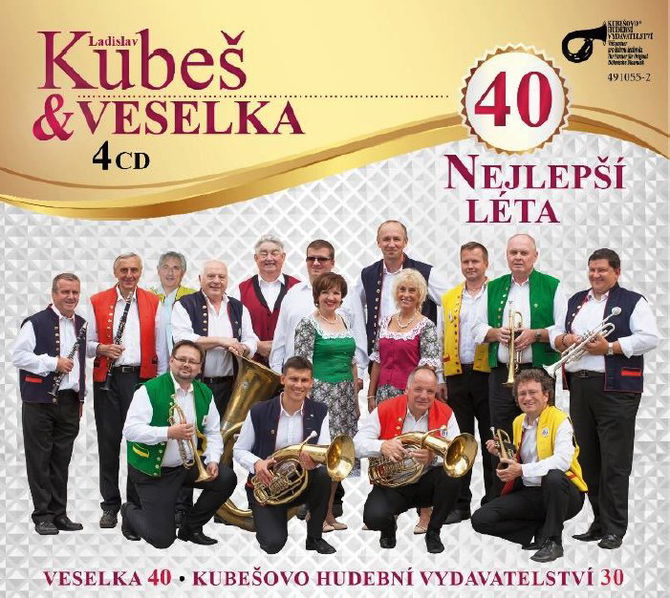 Kubeš Ladislav & Veselka: 40 Nejlepší léta-8594020233156