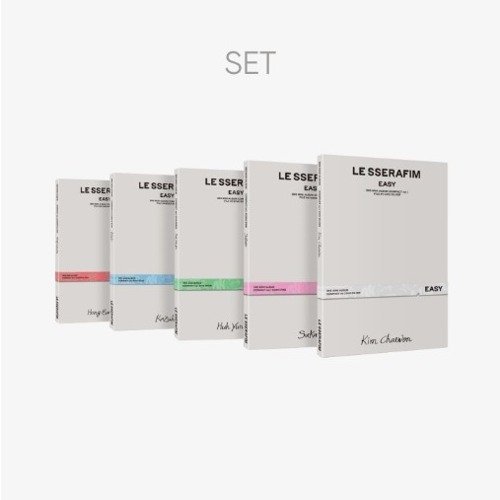 Le Sserafim: Easy (Compact Version With Weverse Benefit SET)-