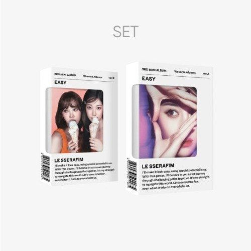 Le Sserafim: Easy (Weverse Album Version With Weverse Benefit SET)-