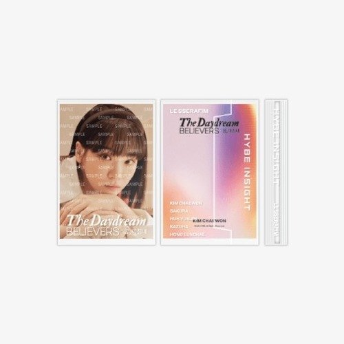 Le Sserafim: Hybe Insight: Daydream Believers: Photocard SET-8809929935347