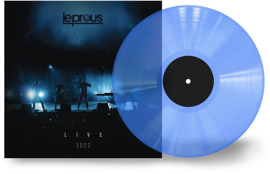 Leprous: Live 2022 (Limited Coloured Transparent Light Blue Vinyl Edition)-196587880514