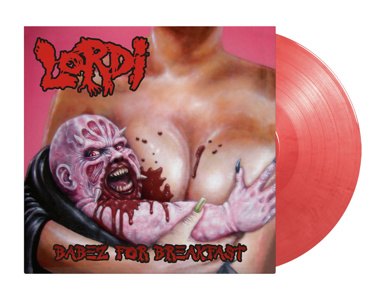 Lordi: Babez For Breakfast (Coloured Pink & Red Marbled Vinyl)-8719262026292