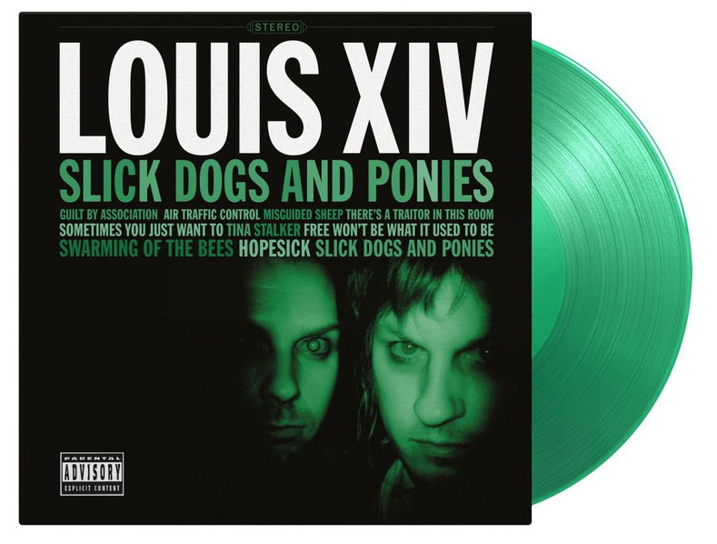 Louis XIV: Slick Dogs And Ponies (Coloured Translucent Green Vinyl)-8719262026117