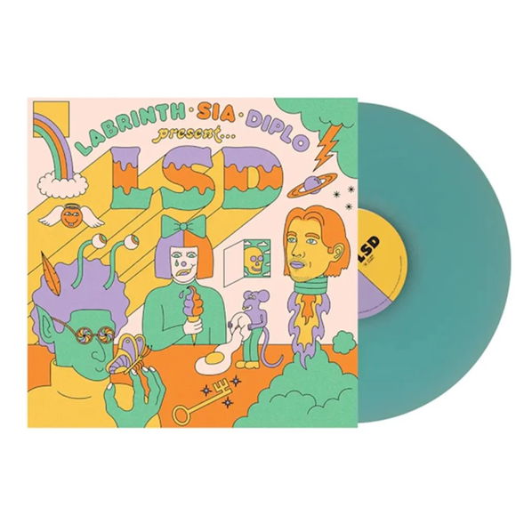 LSD: Labrinth, Sia & Diplo Present... Lsd (5th Anniversary Coloured Vinyl, Re-Issue)-198028045919