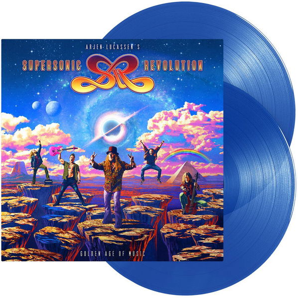 Lucassen Arjen: Supersonic Revolution: Golden Age Of Music (Limited Coloured Transparent Blue Vinyl Edition)-8712725745082