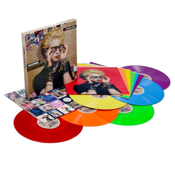 Madonna: Finally Enough Love: 50 Number Ones (Limited Coloured Rainbow Vinyl Edition)-603497832644