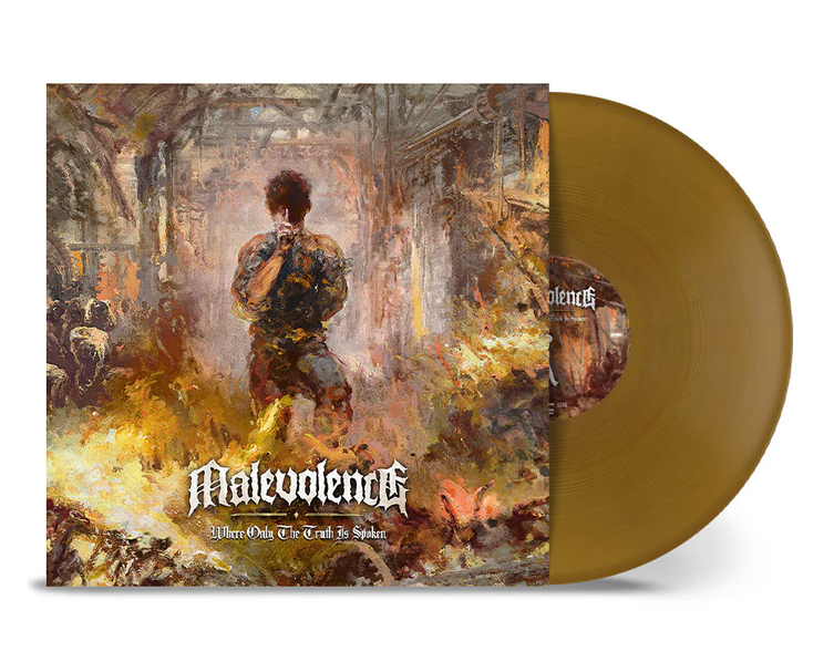 Malevolence: Where Only The Truth Is Spoken (Coloured Gold Vinyl)-4065629725112