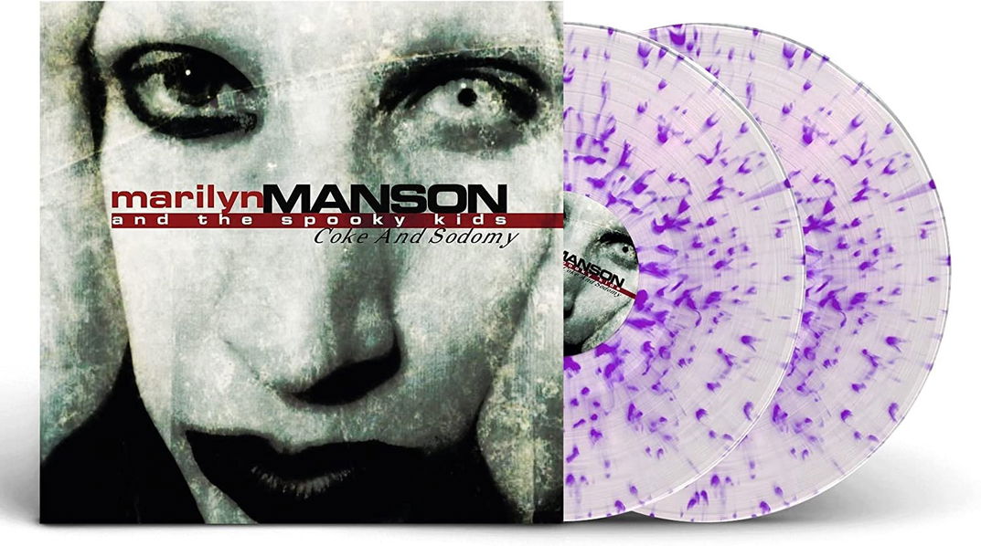 Marilyn Manson & Spooky Kids: Coke And Sodomy (Coloured Purple & Clear Splatter Vinyl)-803341554016