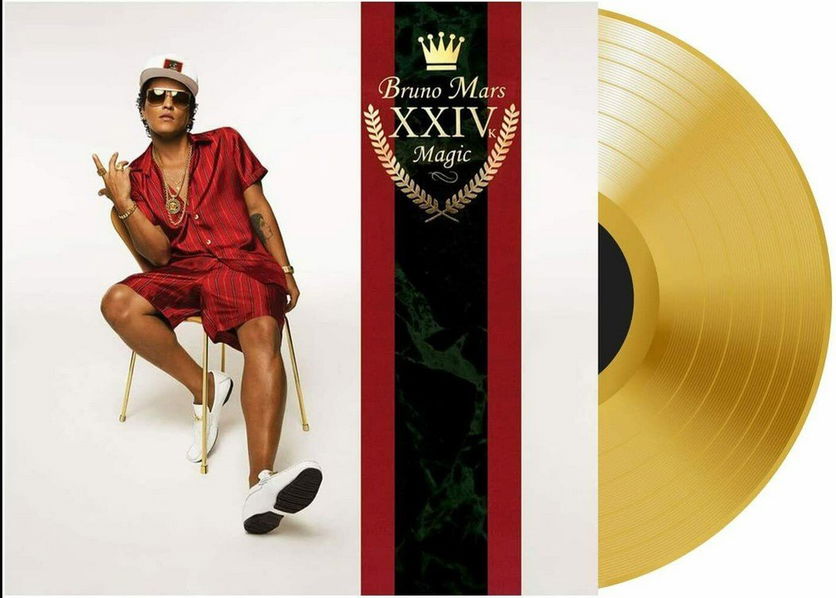 Mars Bruno: 24k Magic (Coloured Gold Vinyl)-75678641251